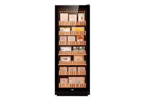 humidor stretto nero