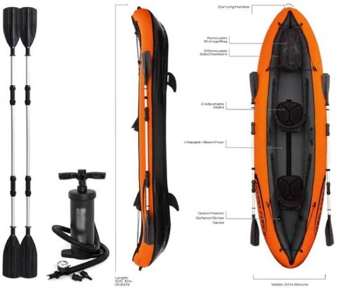 Kayak gonfiabili: guida ai migliori modelli