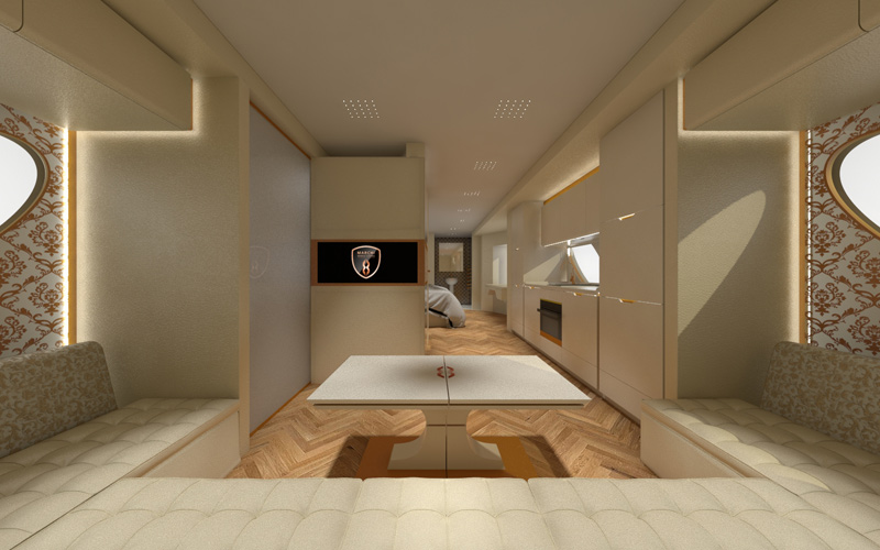 Galleria foto 'Il camper più lussuoso al mondo è una villa su ruote' - foto 4