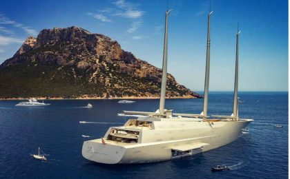 Sailing Yacht A, lo yacht a vela più grande e lussuoso al mondo
