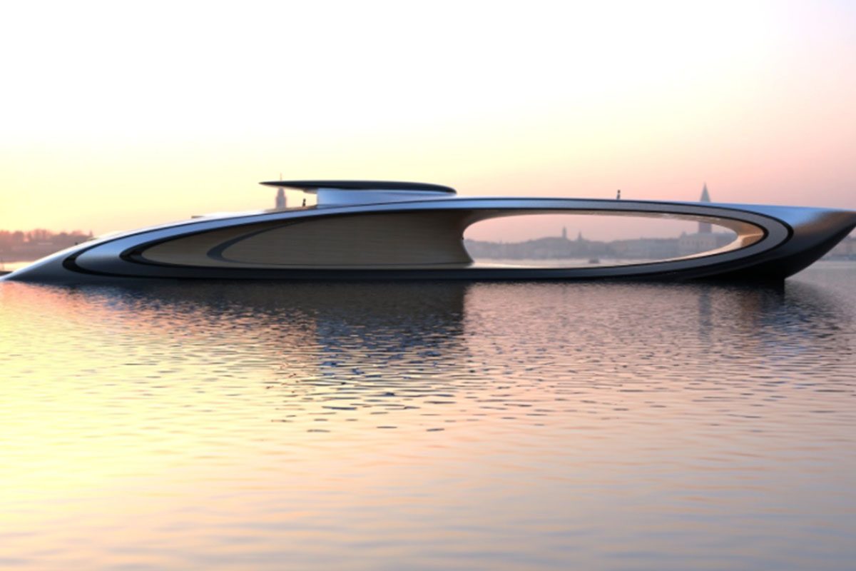 Galleria foto 'The Shape: il super yacht con un “buco” al centro (e italianissimo)' - foto 1