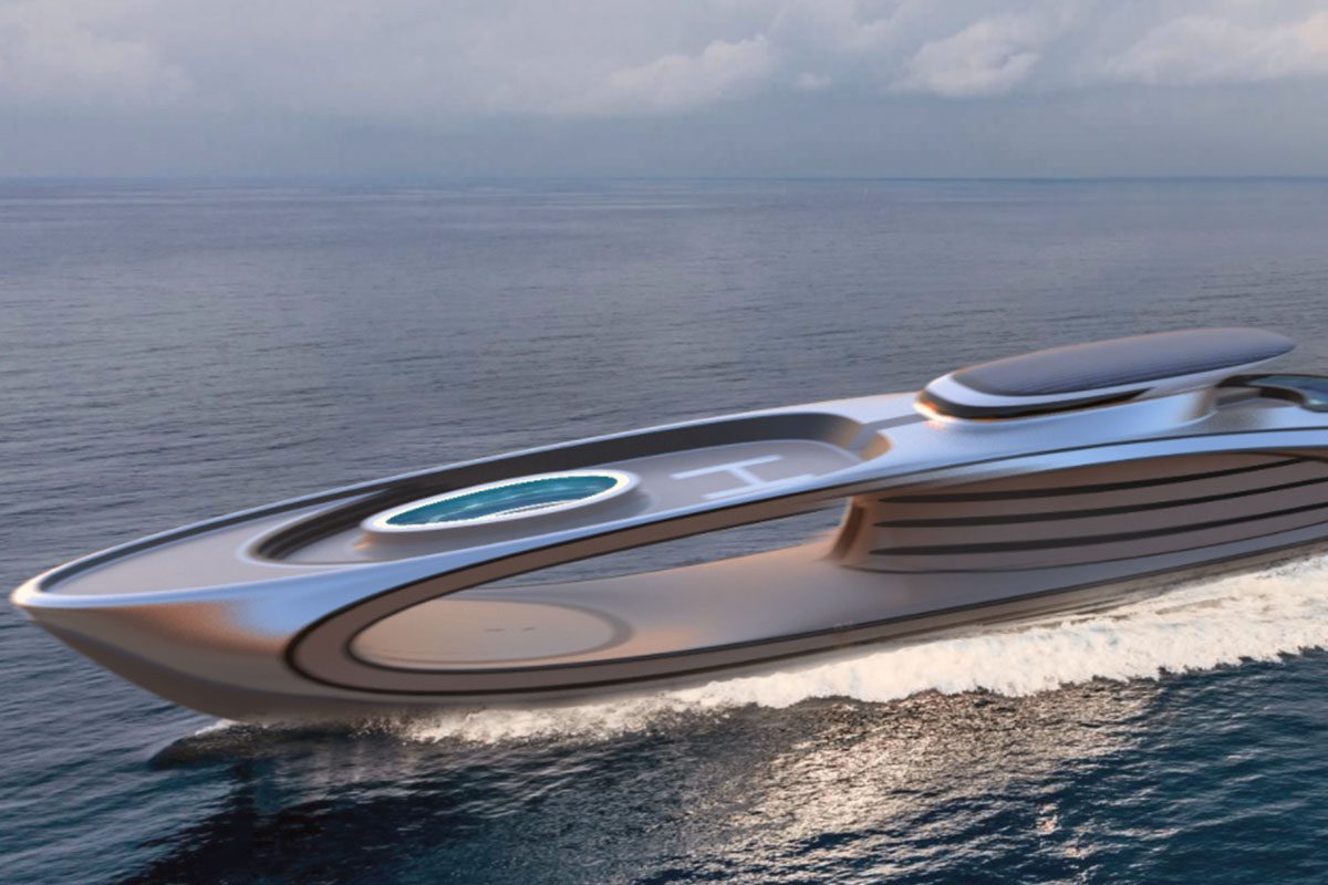 The Shape: il super yacht con un “buco” al centro (e italianissimo)