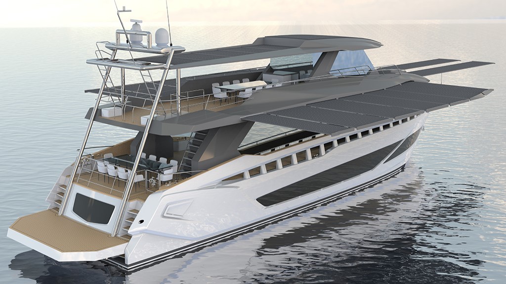 Galleria foto '101′ Hybrid, il Mega Yacht del Futuro dove Lusso e Sostenibilità vanno a braccetto' - foto 4