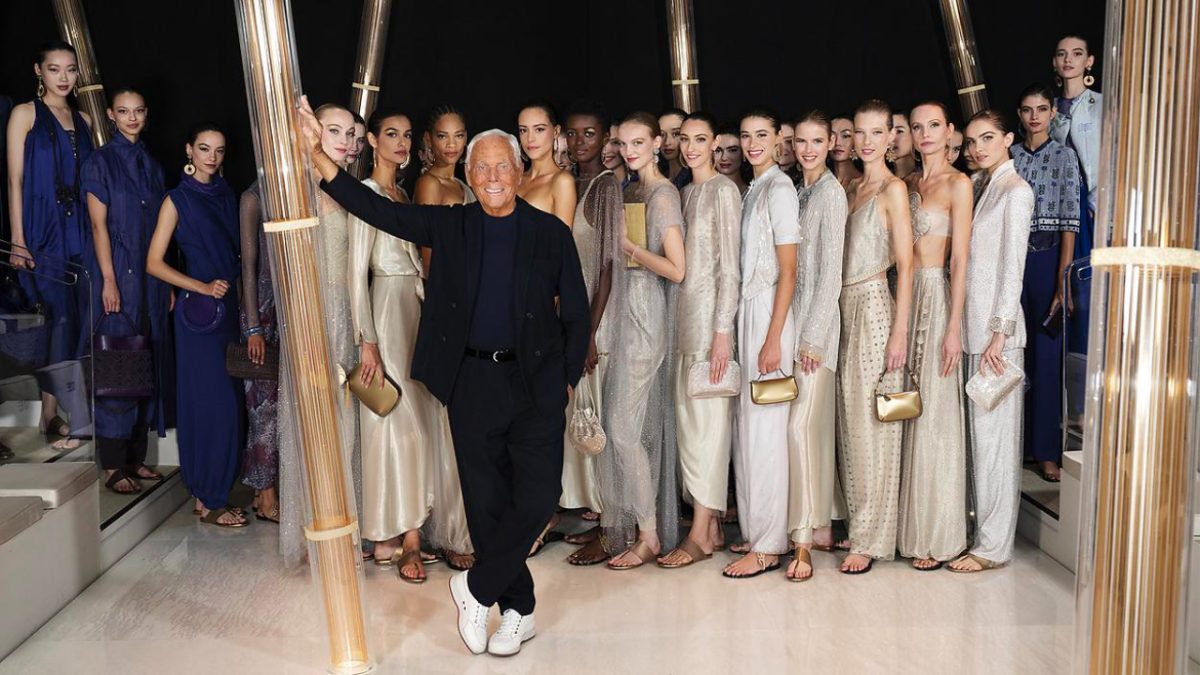 Milano Fashion Week: Armani presenta la nuova collezione Primavera-Estate 2023