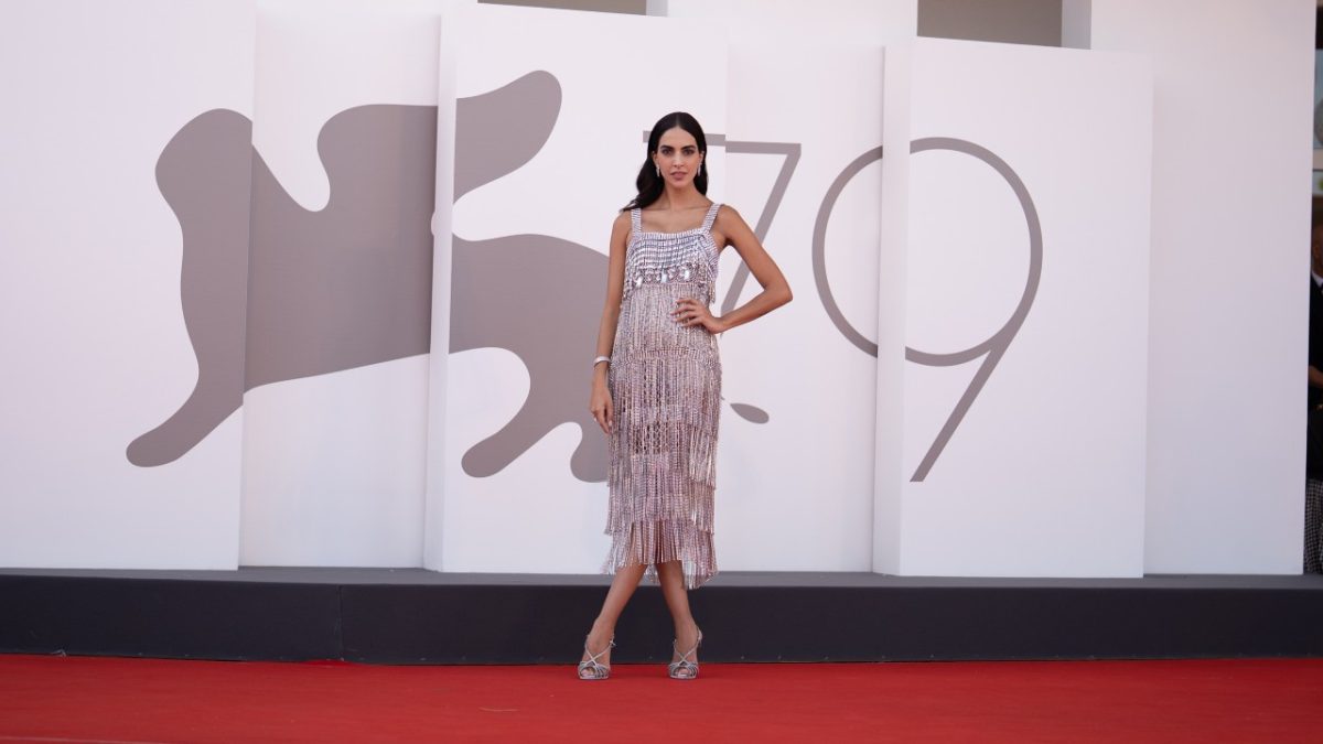 Venezia 79, Rocio Muñoz Morales sfavillante: che abito super lusso!