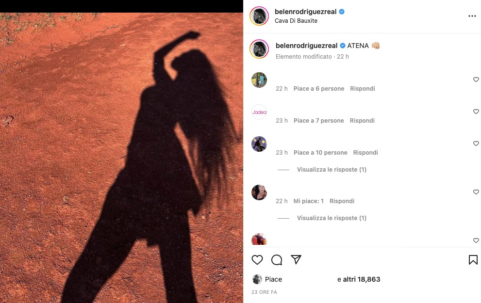 Galleria foto 'Belen Rodriguez innamorata di una Location magica (FOTO)' - foto 1