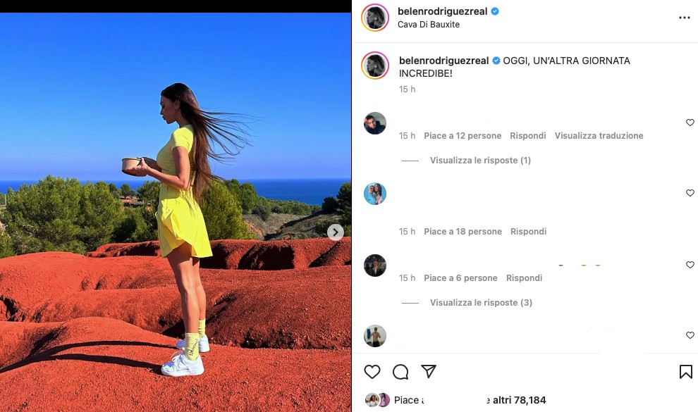 Galleria foto 'Belen Rodriguez innamorata di una Location magica (FOTO)' - foto 2