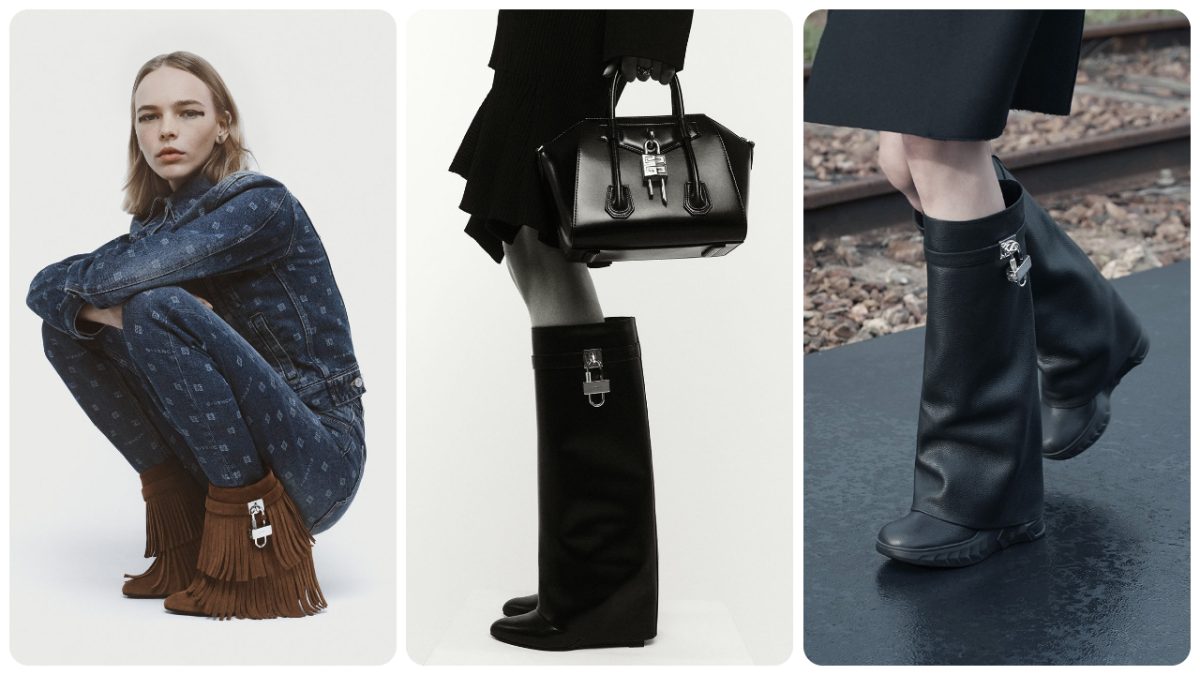 Givenchy lancia il trend degli stivali Shark Lock: 6 modelli imperdibili!