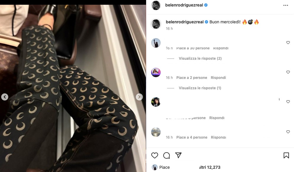 Galleria foto 'Belen Rodriguez sfoggia un outfit costoso per il viaggio in treno!' - foto 2
