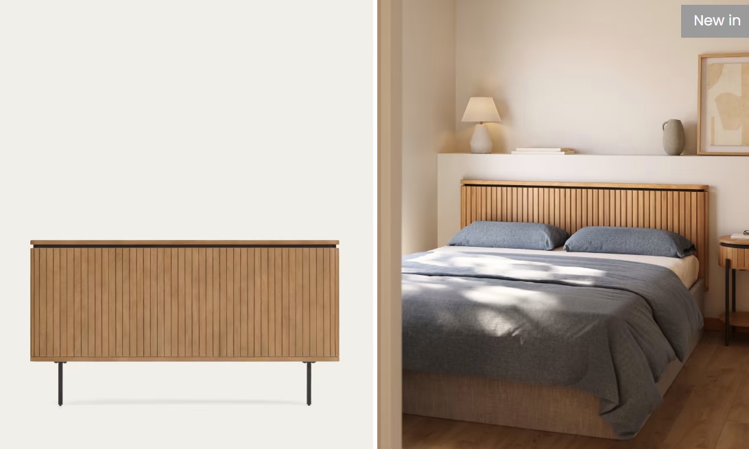 Galleria foto '7 Testiere firmate Kave Home per un Letto Matrimoniale dallo stile unico!' - foto 3