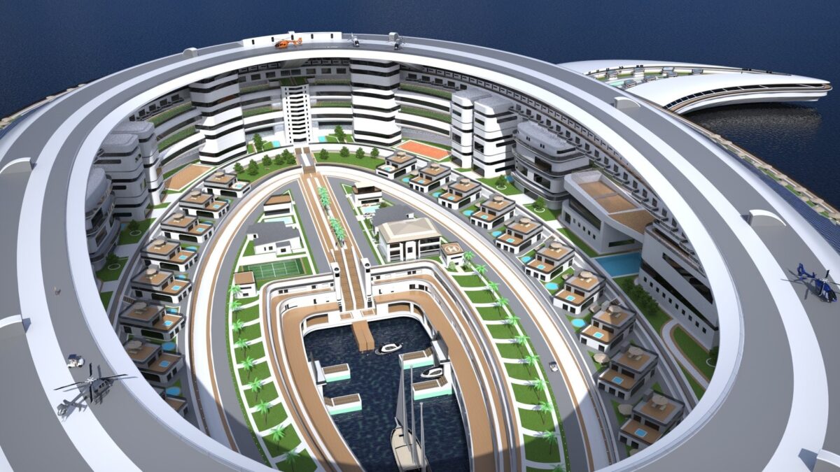 Galleria foto 'Pangeos, il Mega Yacht a forma di Tartaruga è un progetto tutto italiano da 8 miliardi di Euro!' - foto 1