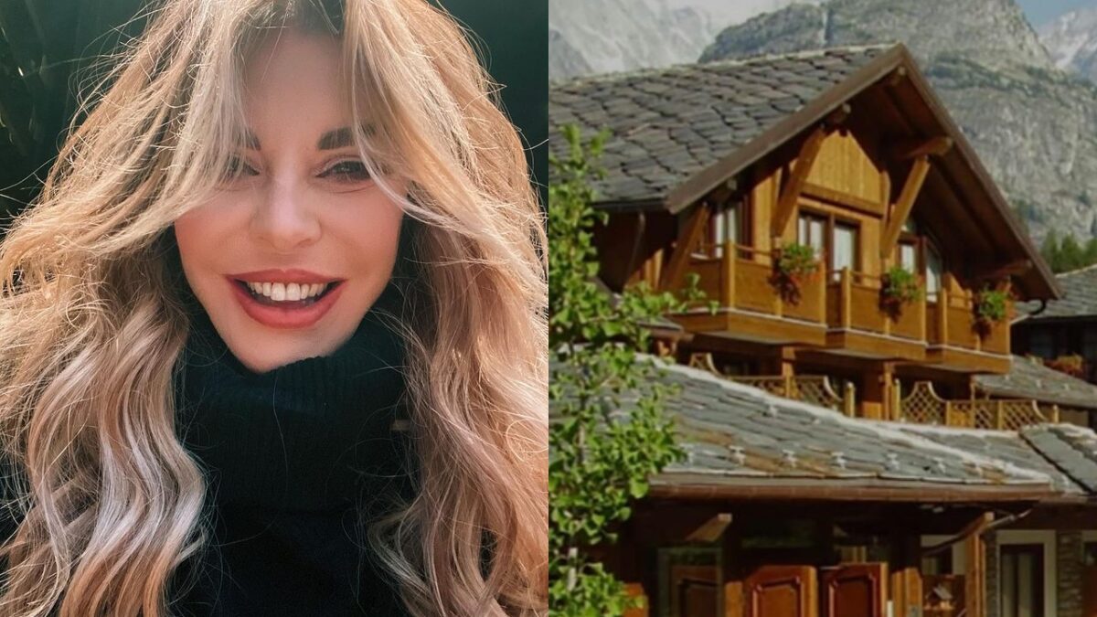 Alba Parietti, la casa a Courmayeur è extra lusso!