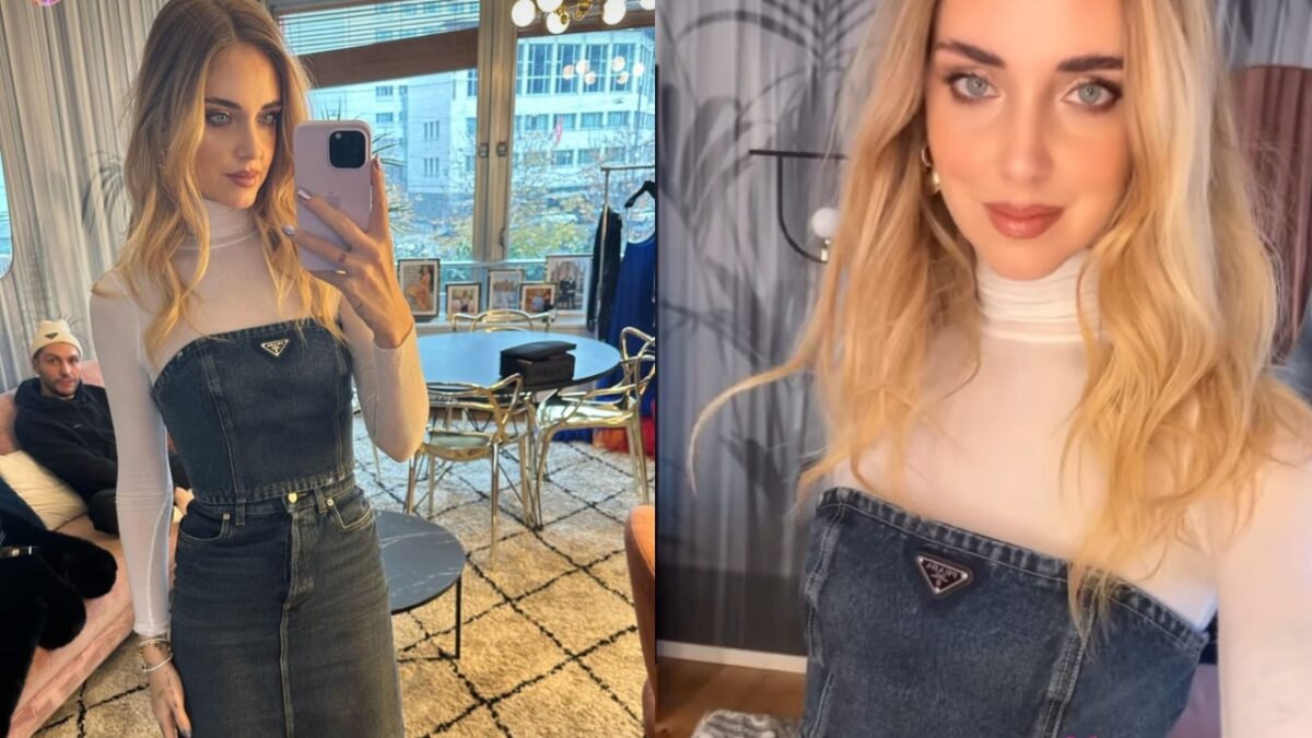 Denim Prada di Chiara Ferragni, non crederete mai quanto costa!