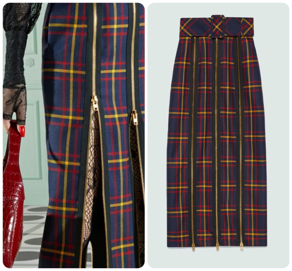 Galleria foto 'Gonne Scozzesi: 10 modelli in Tartan super chic da indossare quest’inverno' - foto 4