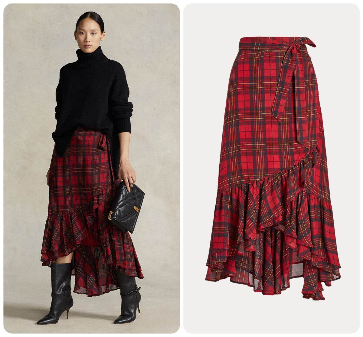 Galleria foto 'Gonne Scozzesi: 10 modelli in Tartan super chic da indossare quest’inverno' - foto 10