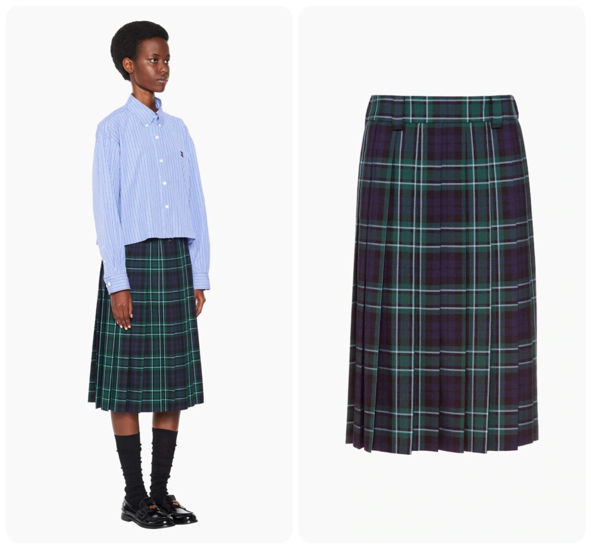 Galleria foto 'Gonne Scozzesi: 10 modelli in Tartan super chic da indossare quest’inverno' - foto 5