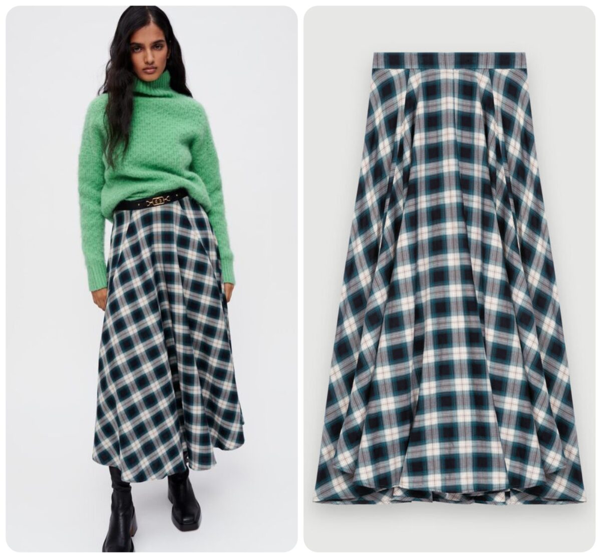 Galleria foto 'Gonne Scozzesi: 10 modelli in Tartan super chic da indossare quest’inverno' - foto 6