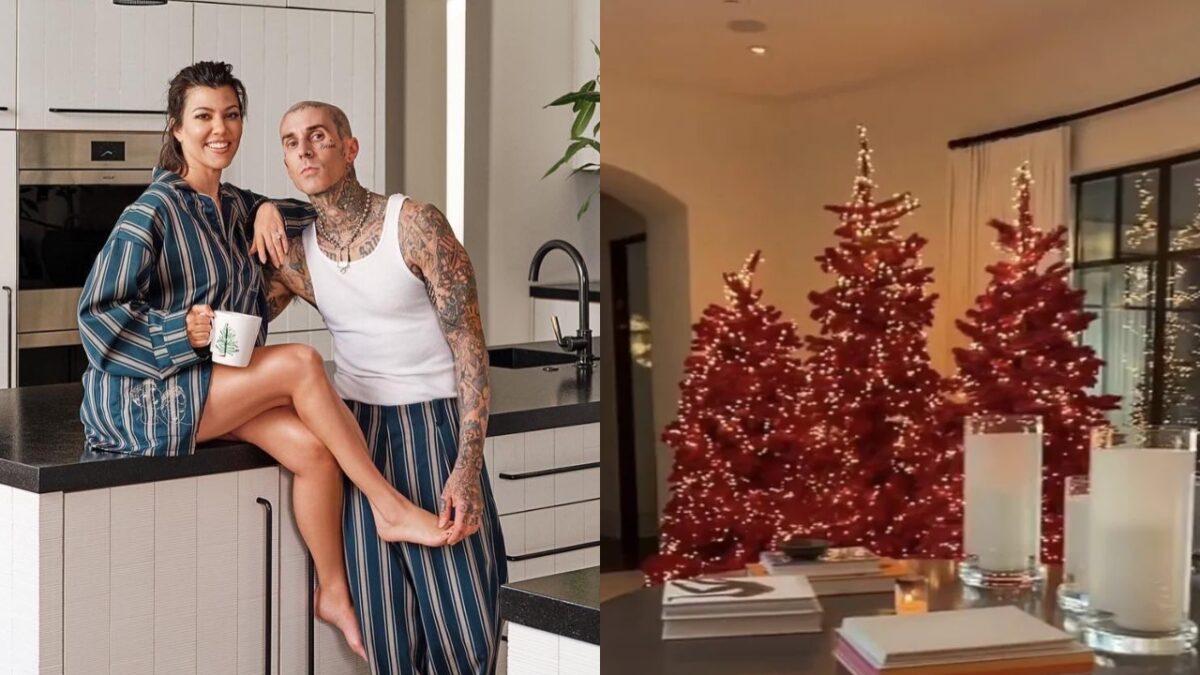 Sfarzo e lusso a Casa Kardashian, per Natale Kourtney non bada a spese!