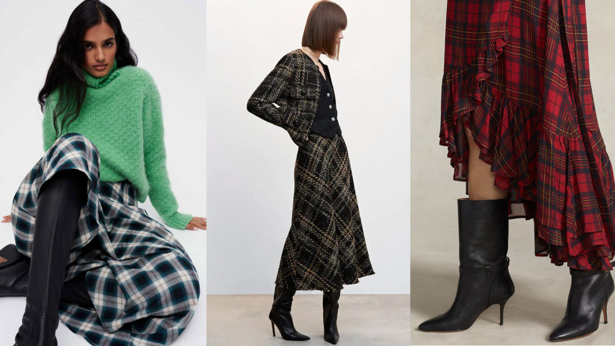 Gonne Scozzesi: 10 modelli in Tartan super chic da indossare quest’inverno