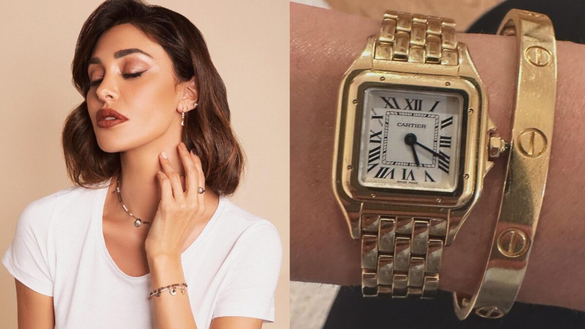 Belen Rodriguez ama il lusso: Ecco quanto costa il suo nuovo orologio di Cartier…
