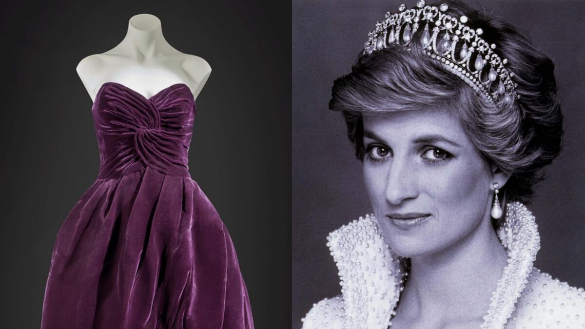 Lady Diana, all’asta il regale abito di velluto dal valore stratosferico