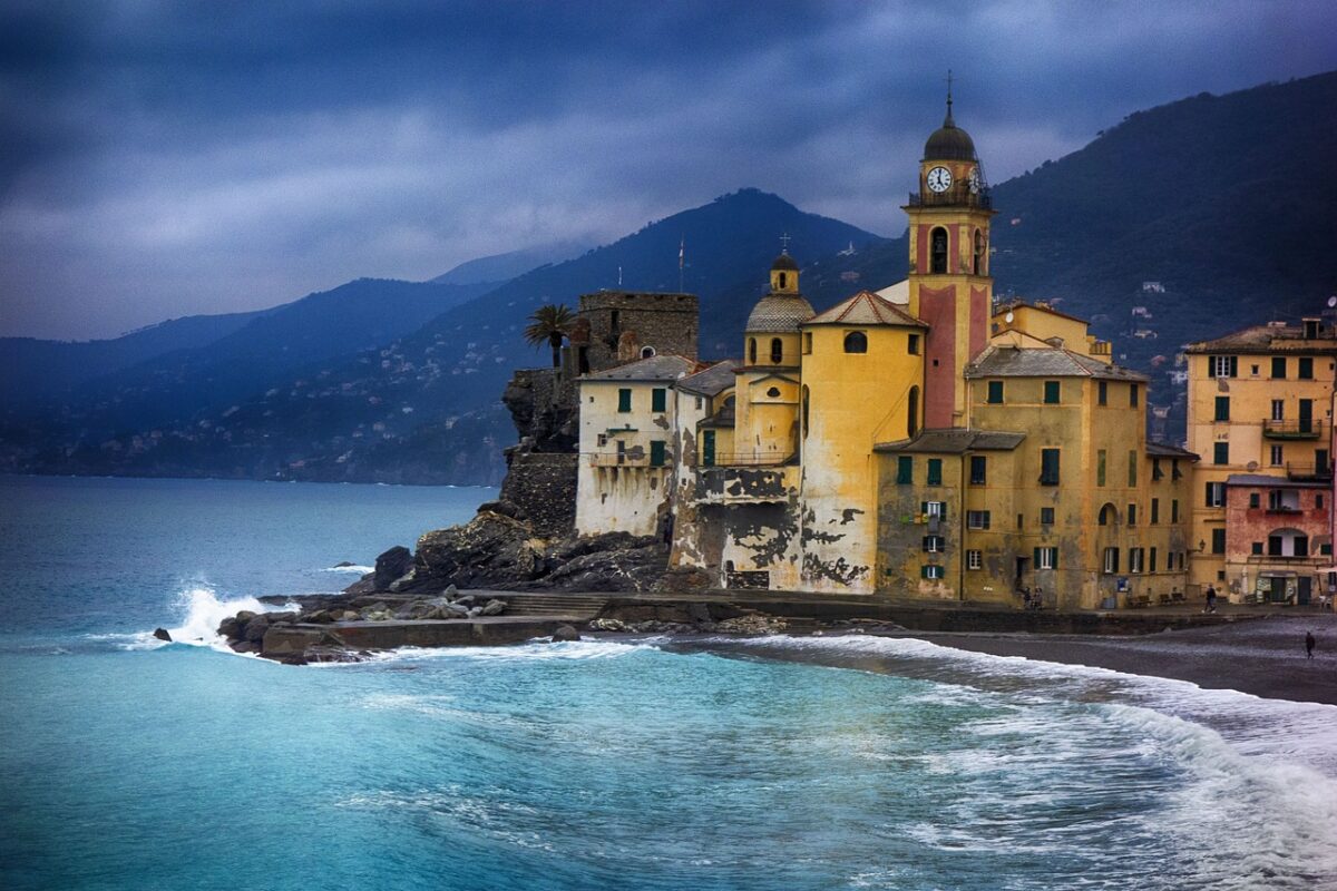 mare d'inverno camogli