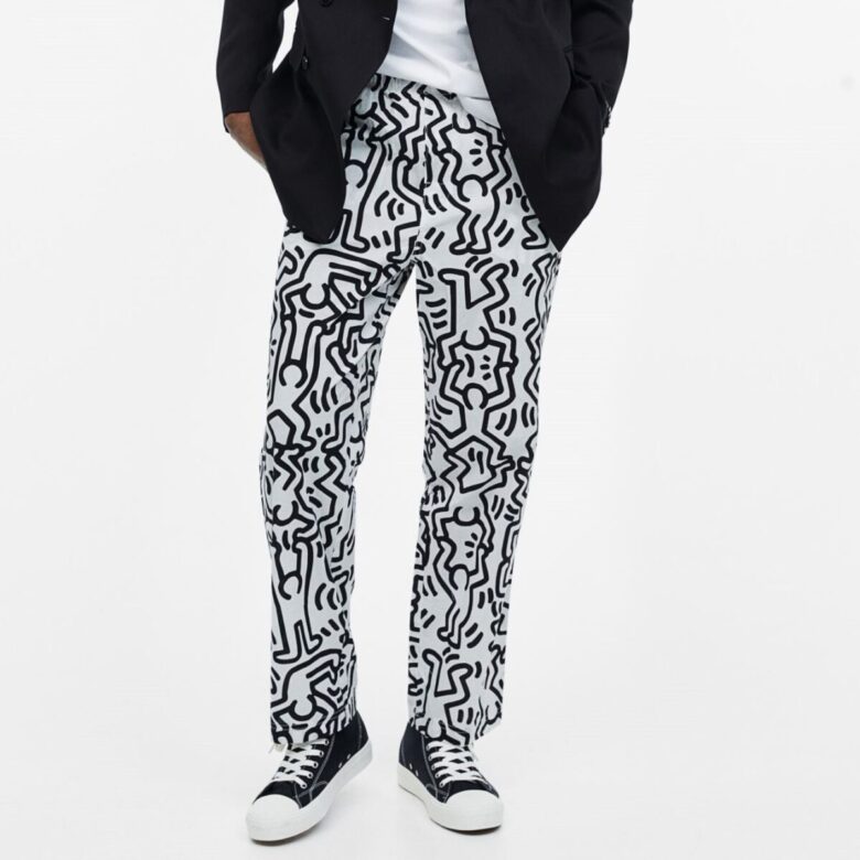 pantaloni-Keith-Haring-x-HM