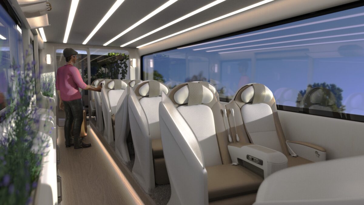 Galleria foto 'Un Bus a Idrogeno per dire Stop al Traffico. Un Concept fantascientifico!' - foto 1