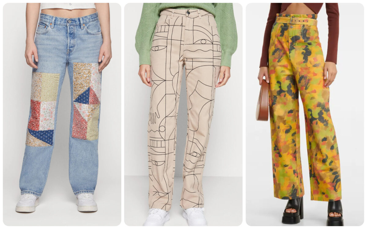 Jeans Fantasia, 8 denim stampati davvero trendy!