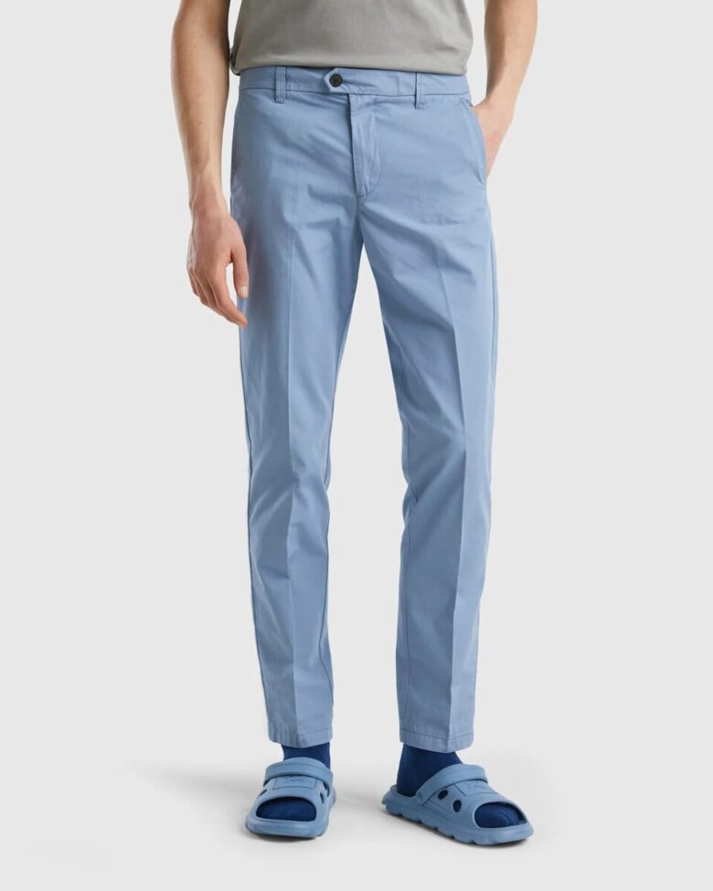 Benetton-Pantaloni-Chino