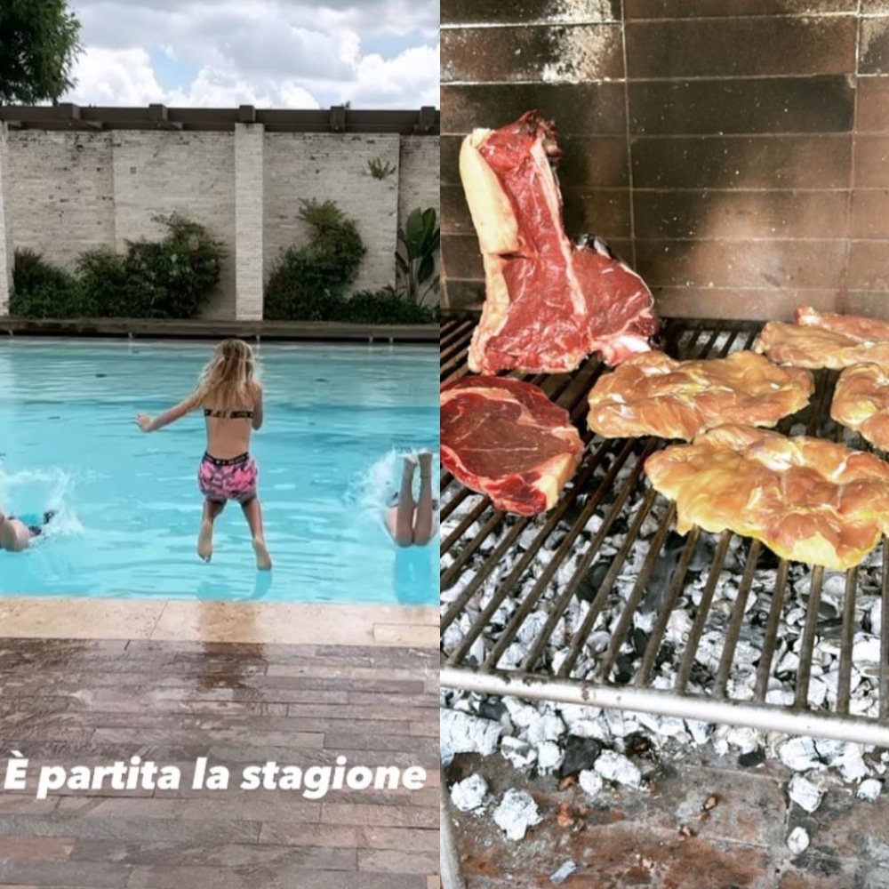 Galleria foto 'Ilary Blasi, party a bordo piscina nella sua mega villa dell’Eur. Che Lusso!' - foto 1
