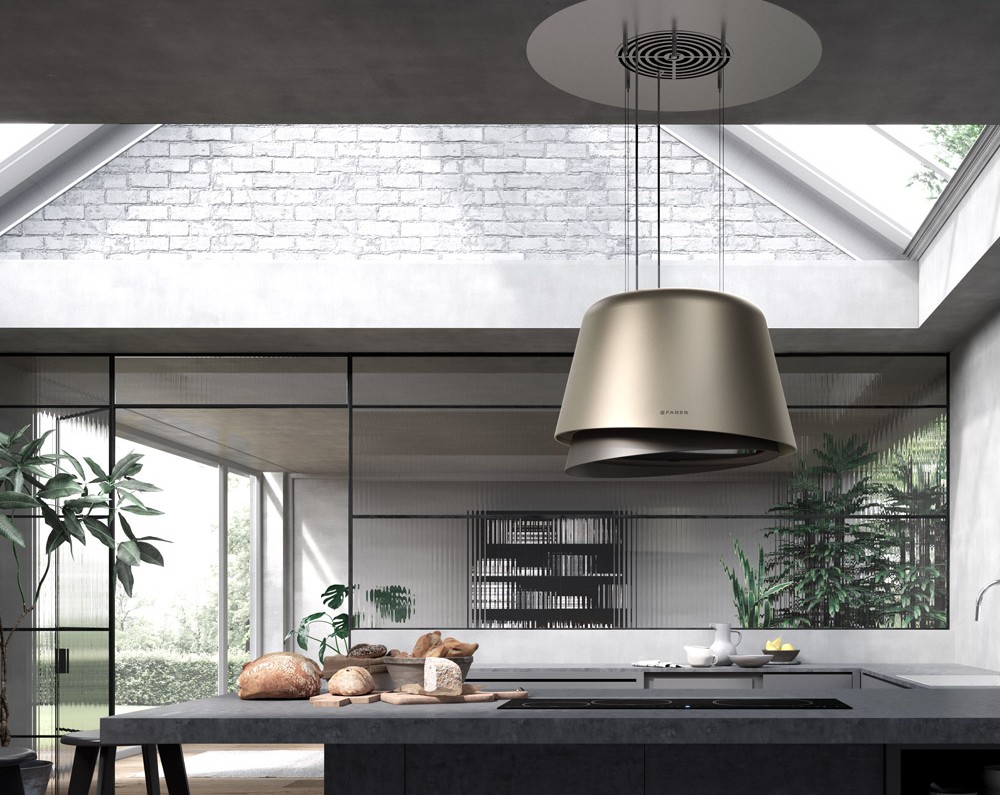 Galleria foto '7 Cappe Lampadario da Cucina belle e funzionali, per un’aspirazione e illuminazione perfetta!' - foto 6