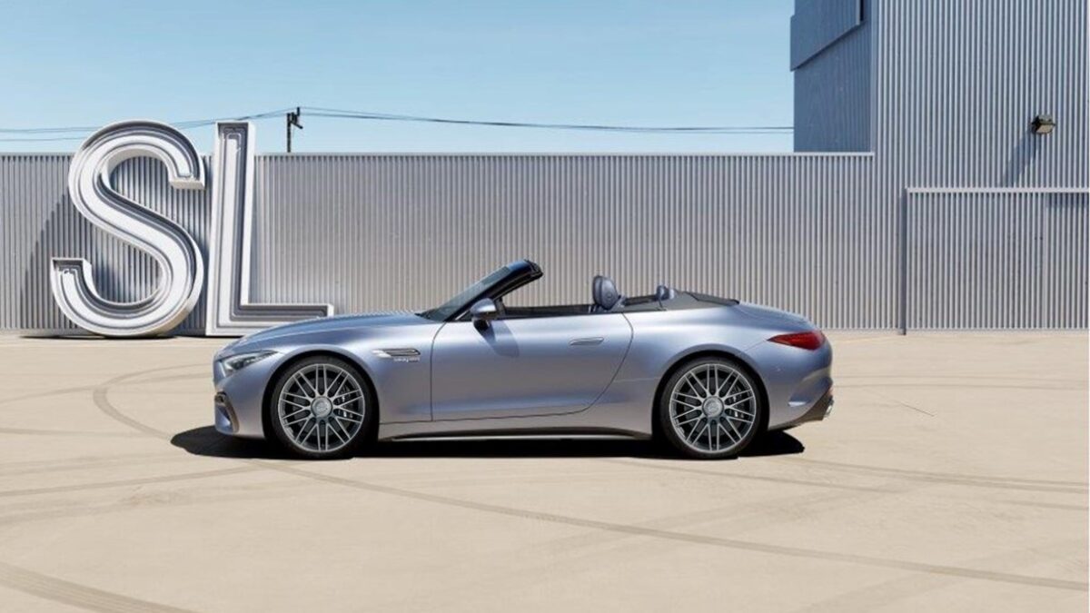 Mercedes SL 55 Tribute Edition, an exclusive roadster only for Italy!