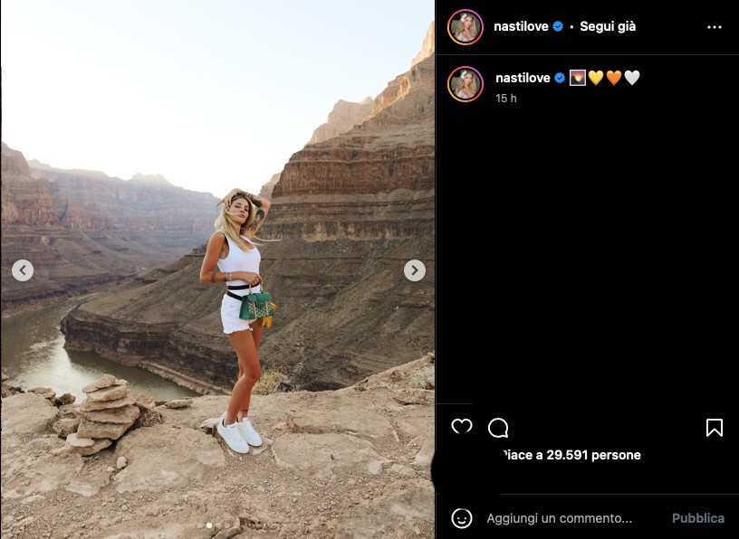 Galleria foto 'Chiara Nasti e Mattia Zaccagni, Luna di Miele da sogno con la Gita in Elicottero!' - foto 1