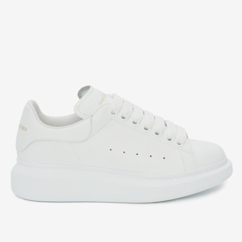 alexander mcqueen sneakers total white