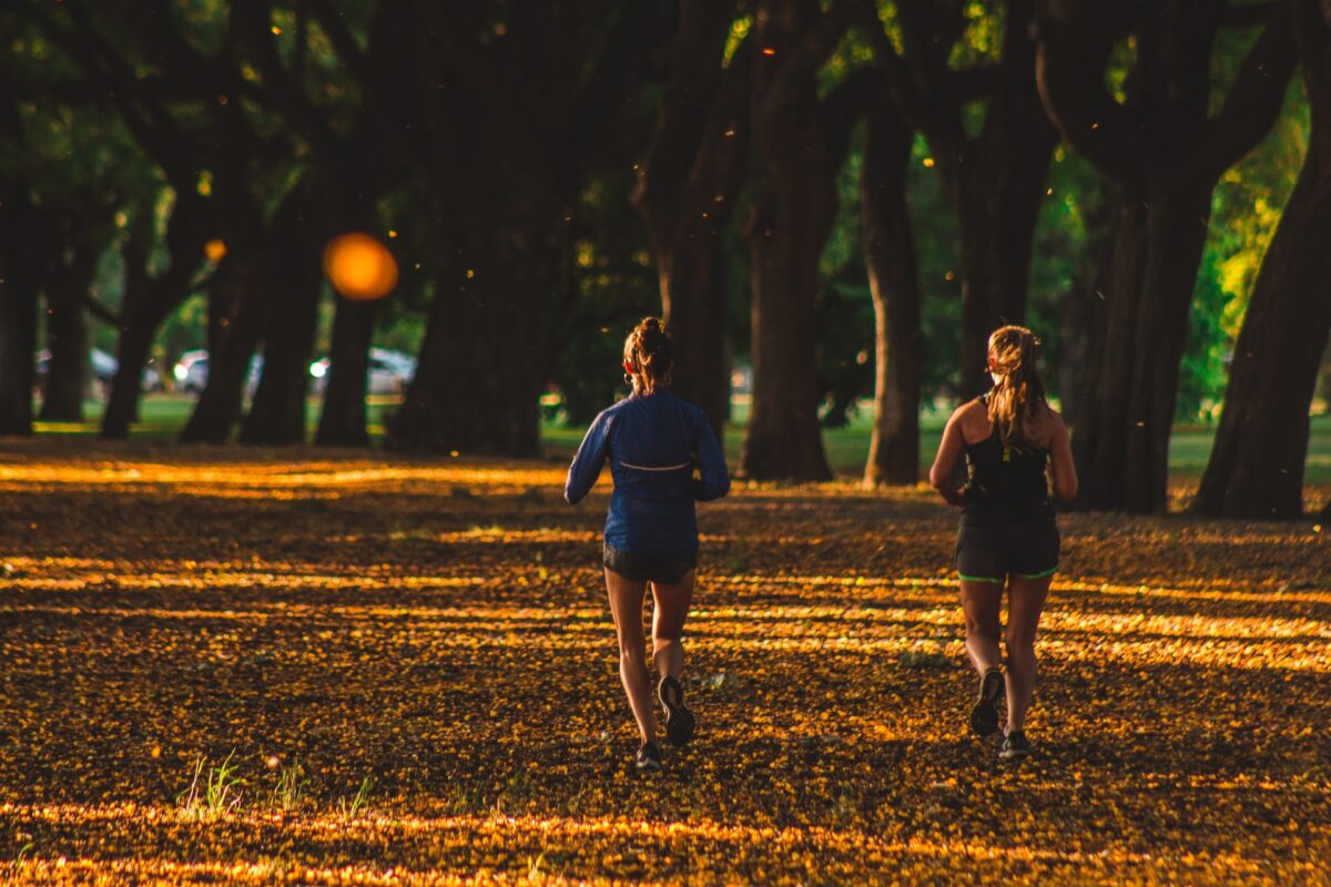 correre nel parco