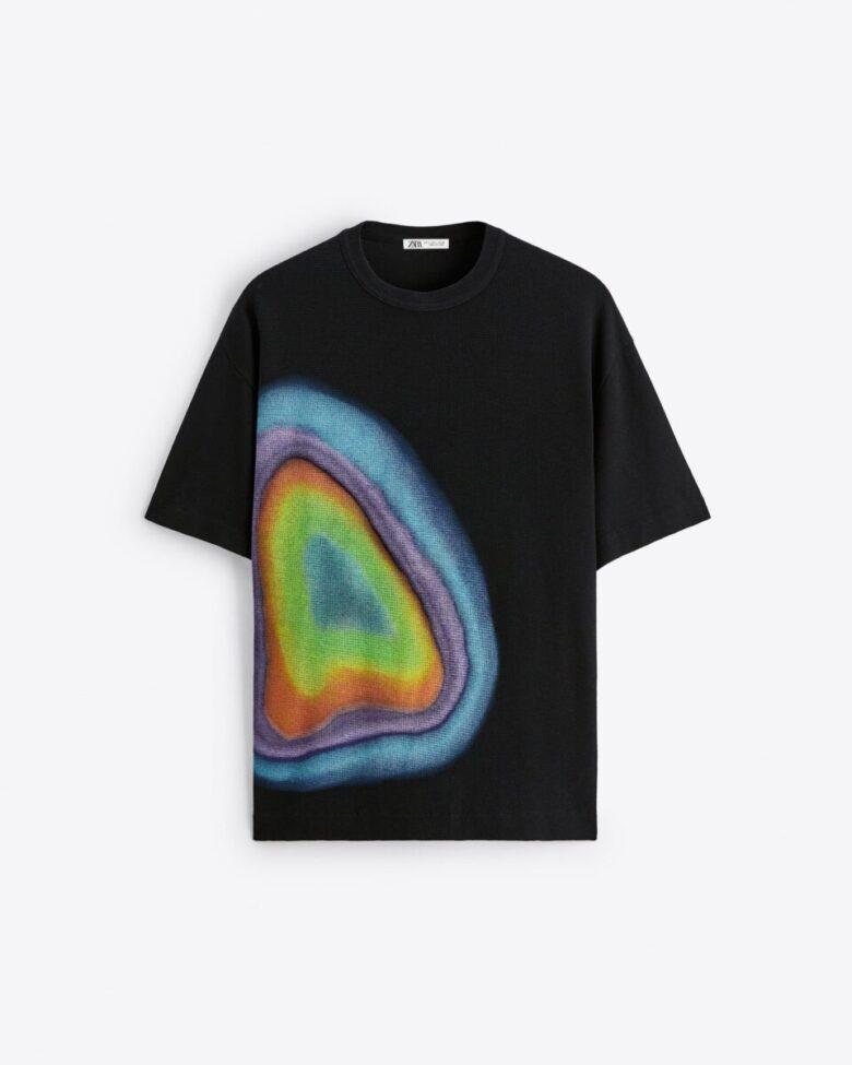 zara T-Shirt Tie Dye