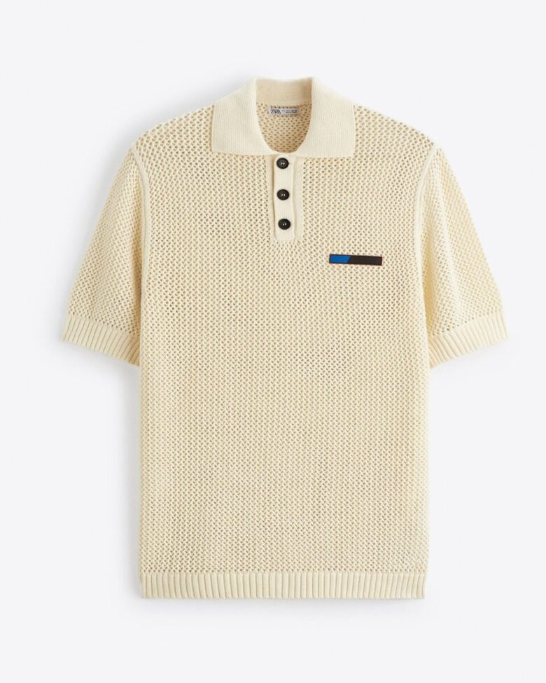 Polo in Crochet Zara