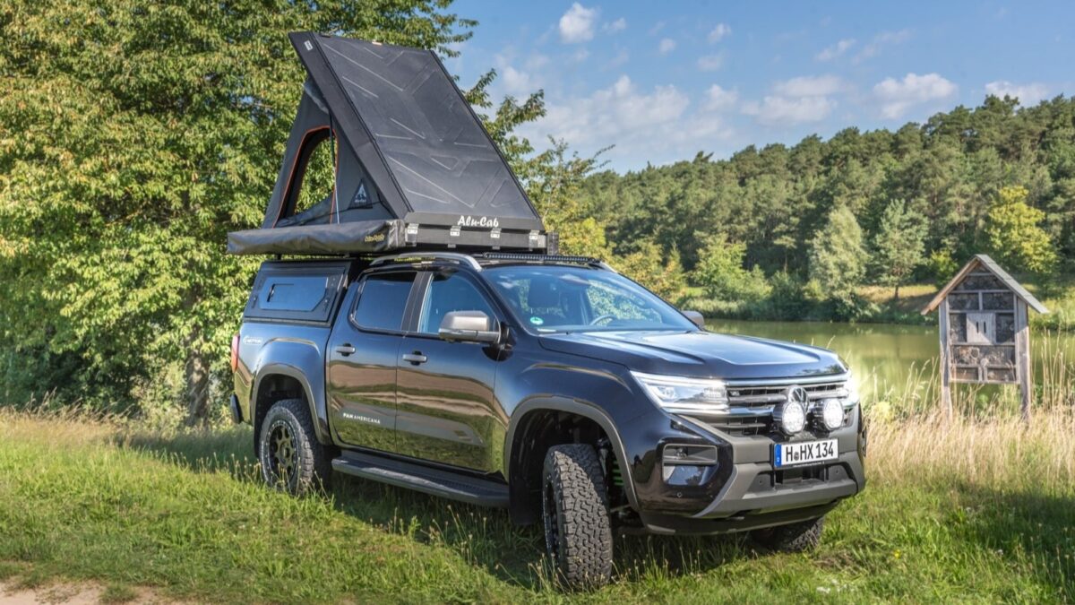 Volkswagen Amarok è l’Auto perfetta per il Campeggio. Un Pick-Up multifunzioni!