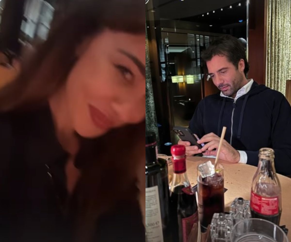 Galleria foto 'Belen Rodriguez, il grande passo: Elio Lorenzoni a cena con i figli Santiago e Luna Marì!' - foto 1