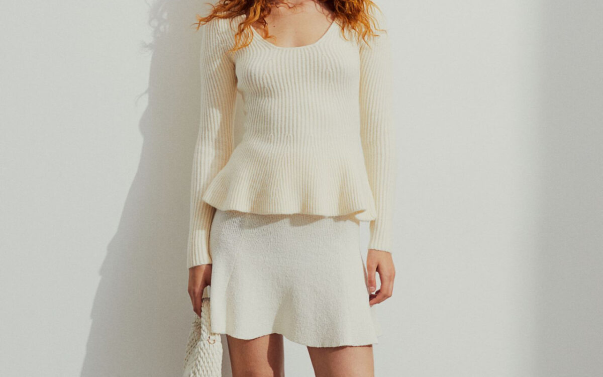 Maglione peplum, la tendenza dell’Autunno 2023 che non ti saresti mai aspettata!