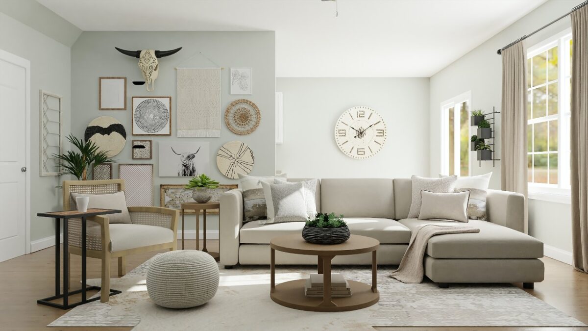 Galleria foto 'Come decorare la Parete del Divano: Idee chic assolutamente da Copiare' - foto 4