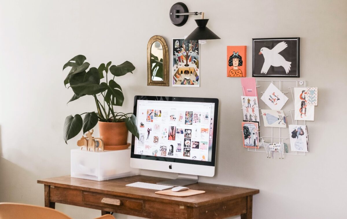 Galleria foto 'Home Working, come organizzare un Piccolo Ufficio funzionale e chic a Casa tua…' - foto 1