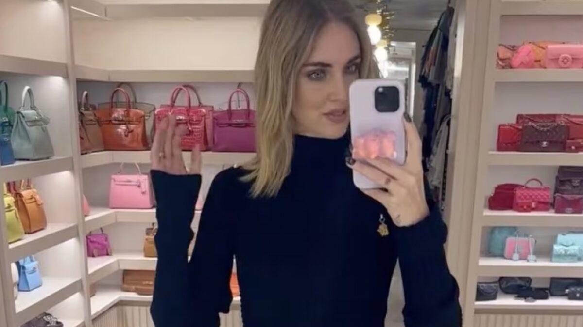 Galleria foto 'Chiara Ferragni mostra la collezione di Dior e Hermès, valgono una fortuna!' - foto 1