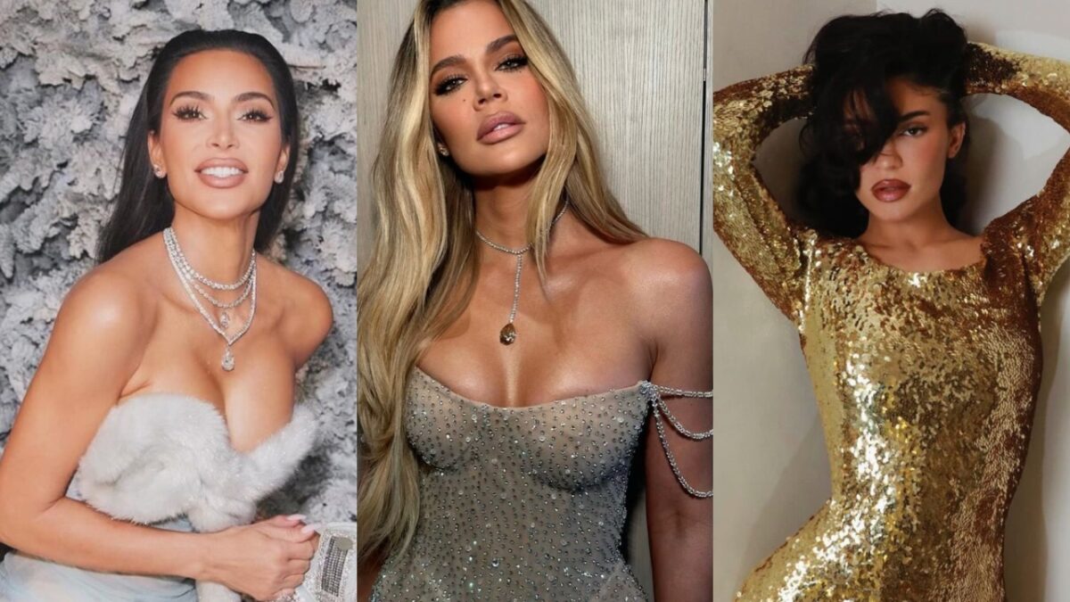 Natale a casa Kardashian, le sorelle più Famose del mondo scelgono abiti griffati extra Lusso