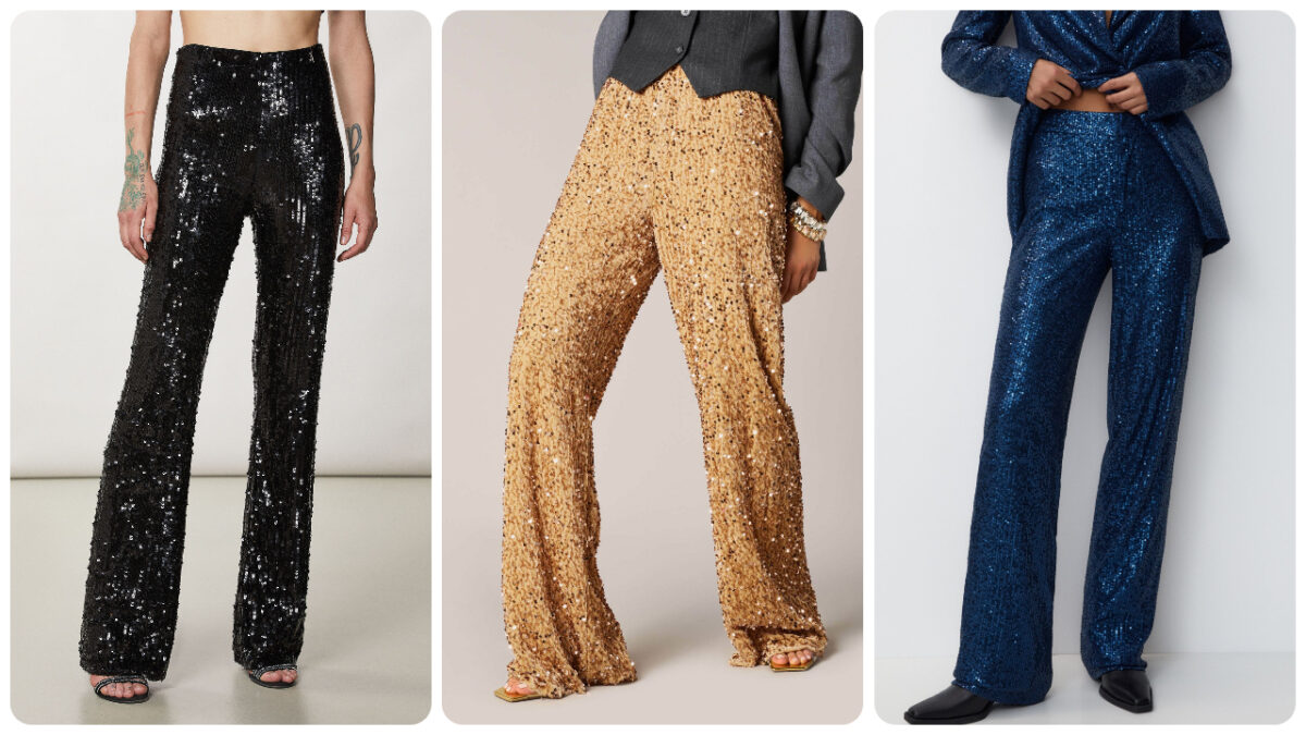 Pantaloni con paillettes, must have per il Natale. La nostra top 7!