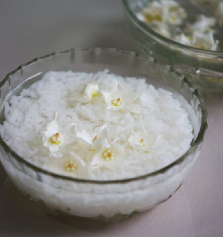 acqua di riso per i capelli