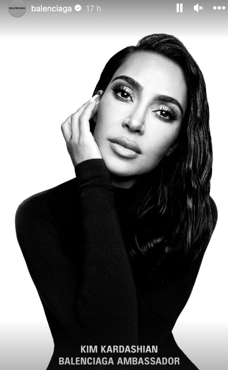 Galleria foto 'Kim Kardashian nuovo volto ufficiale di Balenciaga, l’annuncio a sorpresa' - foto 1