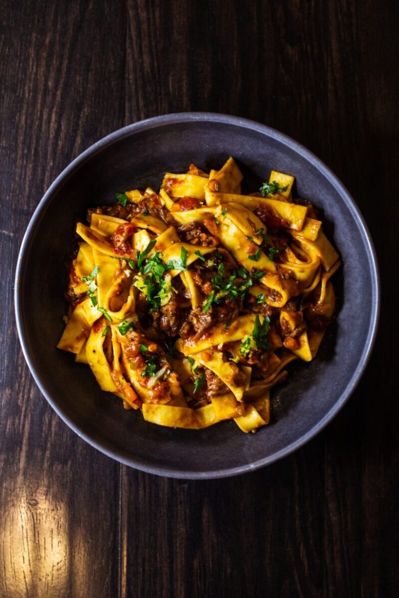 Tagliatelle alla bolognese