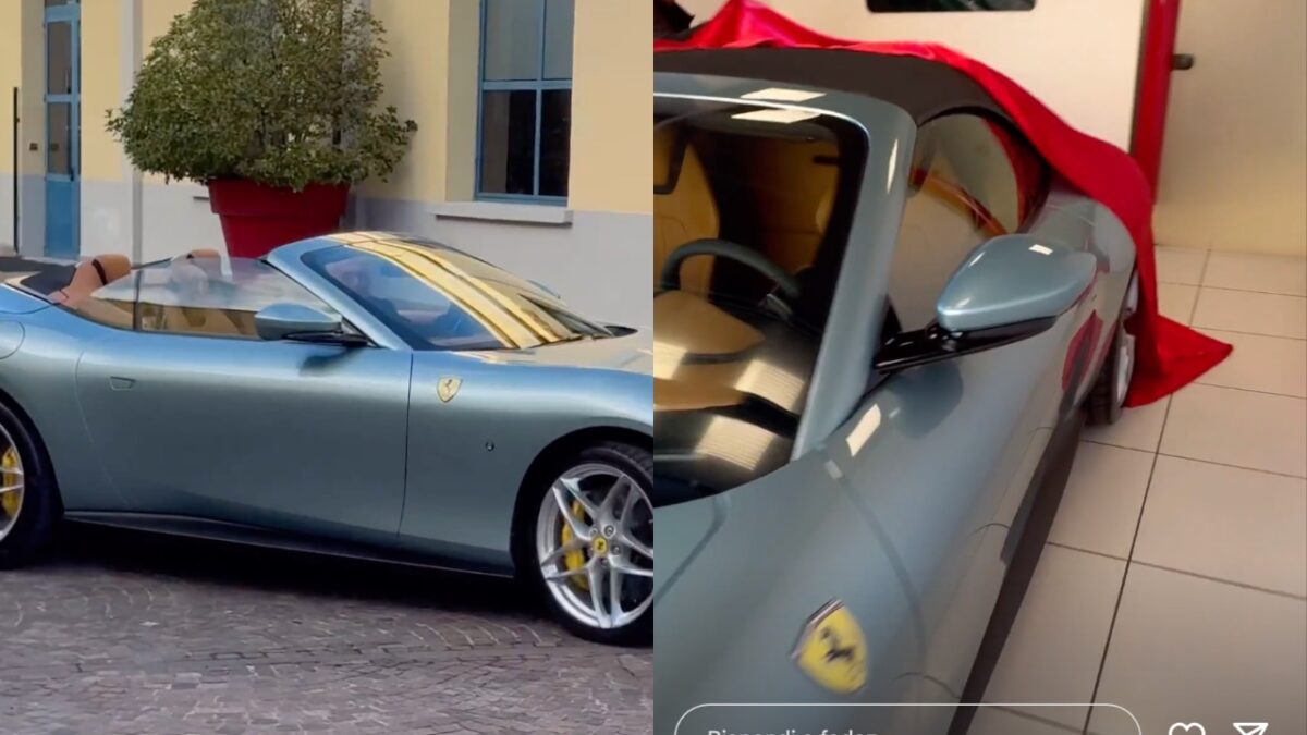 Galleria foto 'Fedez acquista una nuova Ferrari, ecco quando costa!' - foto 1